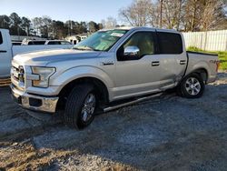 Salvage cars for sale at Fairburn, GA auction: 2015 Ford F150 Supercrew