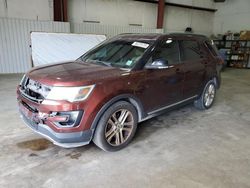 Salvage cars for sale at Lufkin, TX auction: 2016 Ford Explorer XLT