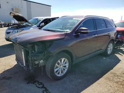 Salvage cars for sale from Copart Tucson, AZ: 2018 KIA Sorento LX