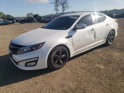 Salvage cars for sale at San Martin, CA auction: 2015 KIA Optima LX