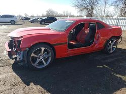 Salvage cars for sale from Copart London, ON: 2015 Chevrolet Camaro LT