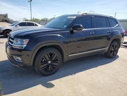 Salvage cars for sale at Wilmer, TX auction: 2018 Volkswagen Atlas SEL