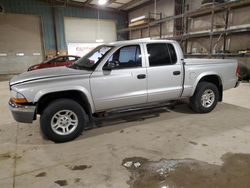 Salvage trucks for sale at Eldridge, IA auction: 2001 Dodge Dakota Quattro