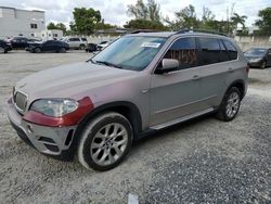 Salvage cars for sale from Copart Opa Locka, FL: 2013 BMW X5 XDRIVE35I