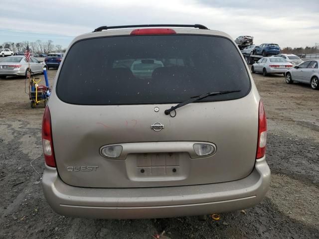 2001 Nissan Quest GXE