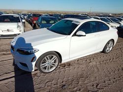 BMW 2 Series salvage cars for sale: 2016 BMW 228 I Sulev