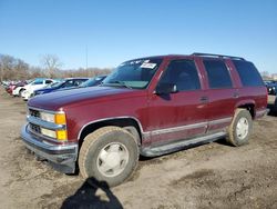 Chevrolet Tahoe salvage cars for sale: 1998 Chevrolet Tahoe K1500