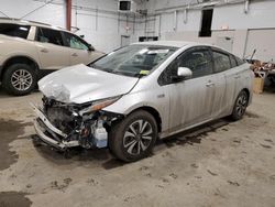 Toyota salvage cars for sale: 2018 Toyota Prius Prime