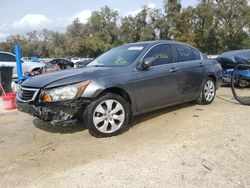 Salvage cars for sale from Copart Ocala, FL: 2009 Honda Accord EX