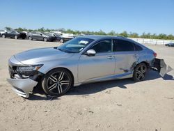 Salvage cars for sale from Copart Fresno, CA: 2018 Honda Accord Sport