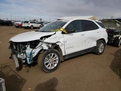 Chevrolet Equinox LS salvage cars for sale: 2020 Chevrolet Equinox LS