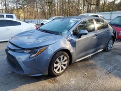 Salvage cars for sale at Austell, GA auction: 2022 Toyota Corolla LE