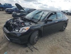 Honda salvage cars for sale: 2017 Honda Accord LX