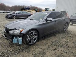 Salvage cars for sale from Copart Windsor, NJ: 2015 Infiniti Q50 Base