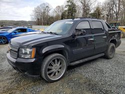 Salvage cars for sale from Copart Concord, NC: 2013 Chevrolet Avalanche LT