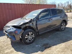 Salvage cars for sale at Baltimore, MD auction: 2017 Toyota Rav4 LE