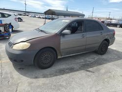 Toyota Corolla CE salvage cars for sale: 2005 Toyota Corolla CE