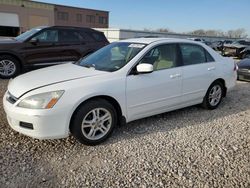 Honda Accord SE Vehiculos salvage en venta: 2007 Honda Accord SE