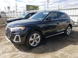 2022 Audi Q5 Premium Plus 45 en venta en Dyer, IN