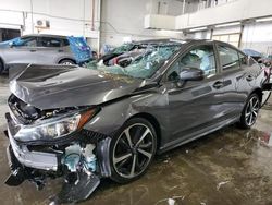 Salvage cars for sale from Copart Littleton, CO: 2022 Subaru Impreza Sport