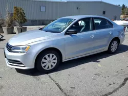 Salvage cars for sale at Exeter, RI auction: 2016 Volkswagen Jetta S