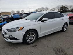 Ford salvage cars for sale: 2018 Ford Fusion SE