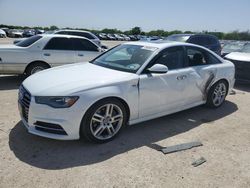 2016 Audi A6 Premium Plus en venta en San Antonio, TX