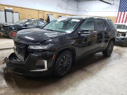 Salvage cars for sale at Kincheloe, MI auction: 2022 Chevrolet Traverse RS