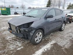 Salvage cars for sale from Copart Bowmanville, ON: 2014 Hyundai Tucson GLS