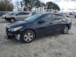 Salvage cars for sale from Copart Loganville, GA: 2018 Chevrolet Cruze LS