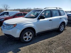 Salvage cars for sale at Des Moines, IA auction: 2012 Subaru Forester 2.5X