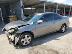 Salvage cars for sale at Fresno, CA auction: 2005 Honda Civic EX