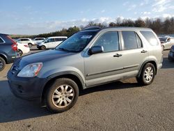 Salvage cars for sale at Brookhaven, NY auction: 2005 Honda CR-V EX