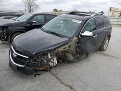 Salvage cars for sale at Tulsa, OK auction: 2012 Chevrolet Equinox LTZ