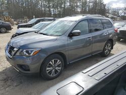 Nissan salvage cars for sale: 2018 Nissan Pathfinder S