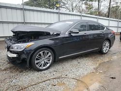 Salvage cars for sale from Copart Austell, GA: 2018 Genesis G80 Base