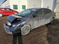 Salvage cars for sale from Copart Rocky View County, AB: 2010 Honda Civic LX-S