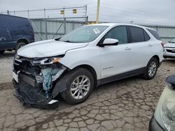 Salvage cars for sale at Dyer, IN auction: 2018 Chevrolet Equinox LT