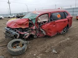 Salvage cars for sale at Greenwood, NE auction: 2018 Mitsubishi Outlander SE