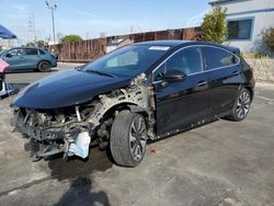 Salvage cars for sale from Copart Wilmington, CA: 2017 Chevrolet Cruze Premier