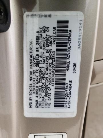 2003 Toyota Camry LE