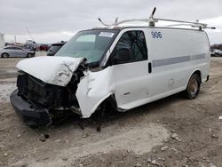 Salvage trucks for sale at Cicero, IN auction: 2009 Chevrolet Express G2500