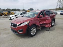Vehiculos salvage en venta de Copart Dunn, NC: 2017 KIA Sorento LX