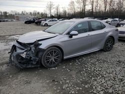 Salvage cars for sale at Waldorf, MD auction: 2021 Toyota Camry SE
