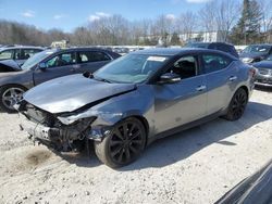 Salvage cars for sale at North Billerica, MA auction: 2016 Nissan Maxima 3.5S