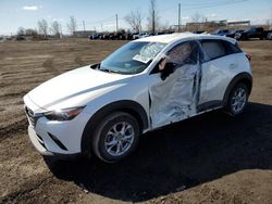 Salvage cars for sale from Copart Montreal Est, QC: 2019 Mazda CX-3 Touring