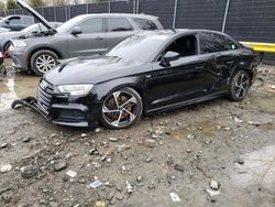 Salvage cars for sale at Waldorf, MD auction: 2020 Audi A3 S-LINE Premium