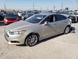 Ford Fusion salvage cars for sale: 2015 Ford Fusion Titanium Phev