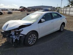 Salvage cars for sale from Copart San Diego, CA: 2017 Toyota Camry LE