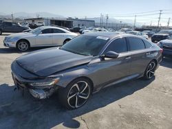 Salvage cars for sale from Copart Sun Valley, CA: 2020 Honda Accord Sport